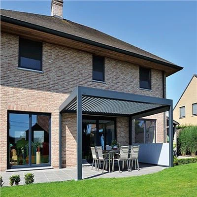 Алуминиева пергола за външна градина